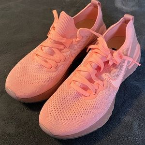 Nike Epic React Knitfly 2 - BQ8927-600 - Size 8.5 - Rust Pink